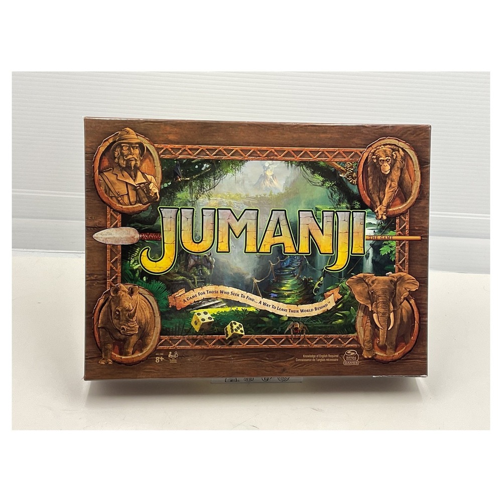 Spin Master Jumanji The Game Board‎ Game 2021 Edition Complete Movie Theme
